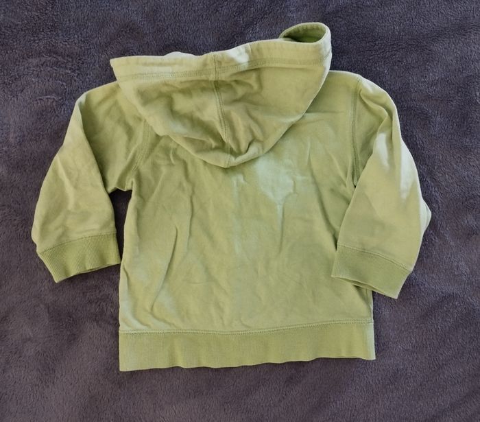 Veste zippée anis 18/24 mois - photo numéro 3