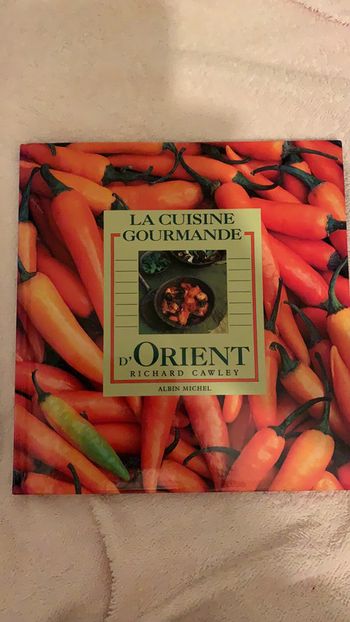 Livre de recettes « la cuisine gourmande d’orient »