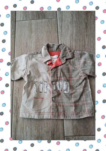 💖 Veste doublée Sucre d'Orge 12 mois