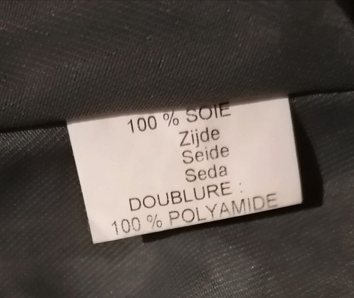 Chemisier / top en soie gris Taille S 1.2.3 - photo numéro 12