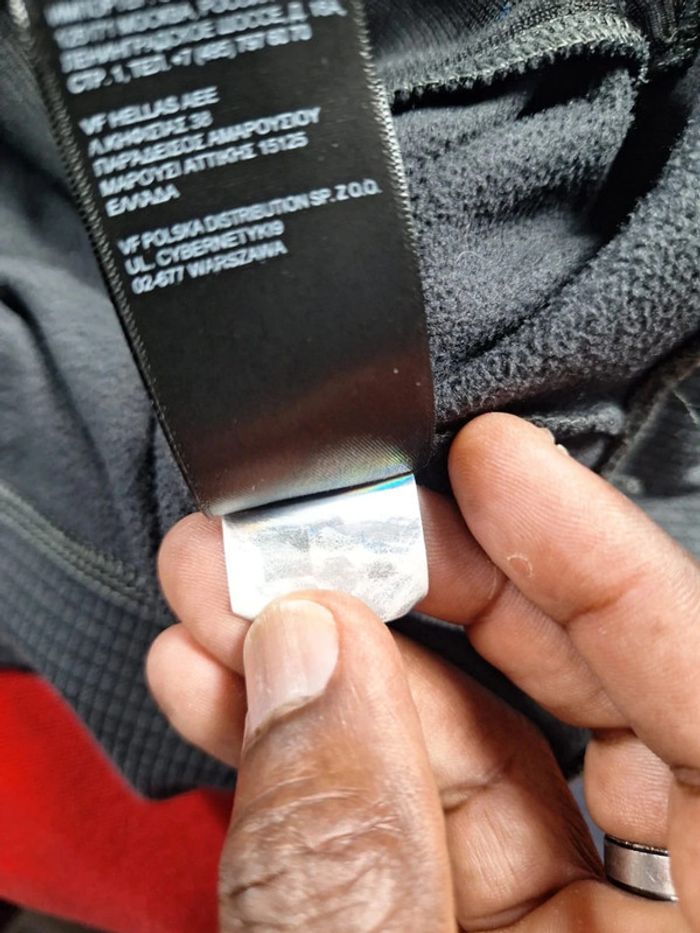Sweat The North Face homme M polaire gris capuche outdoor  (545) - photo numéro 13