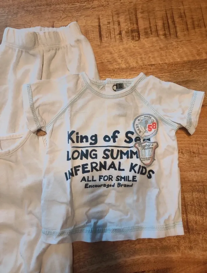 Lot de 10 vêtements naissance garçon - photo numéro 9