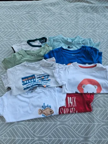 Lot de 8 Tee-shirt taille 6 mois 🌸