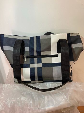 👜 Sac à main femme en cuir PU noir – Grand sac fourre-tout à bandoulière