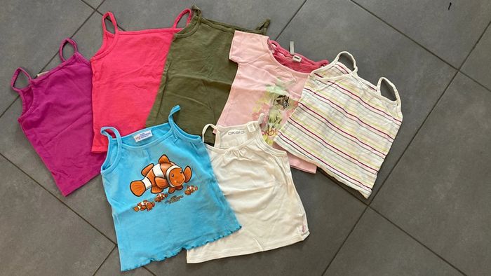 Lot ensemble débardeur vêtement haut vertbaudet 6 ans fille