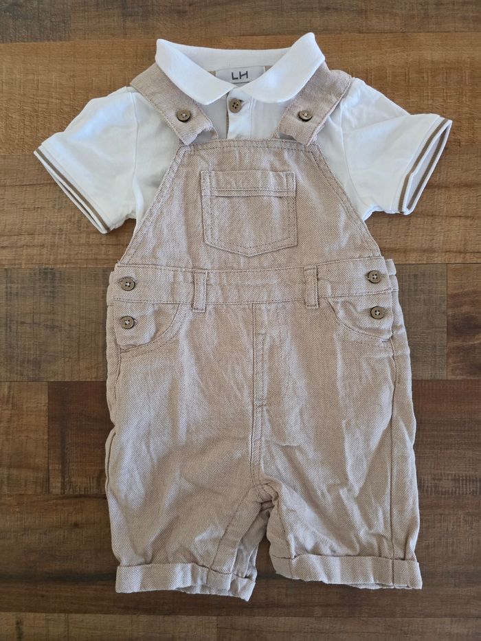 Salopette Short et son polo
