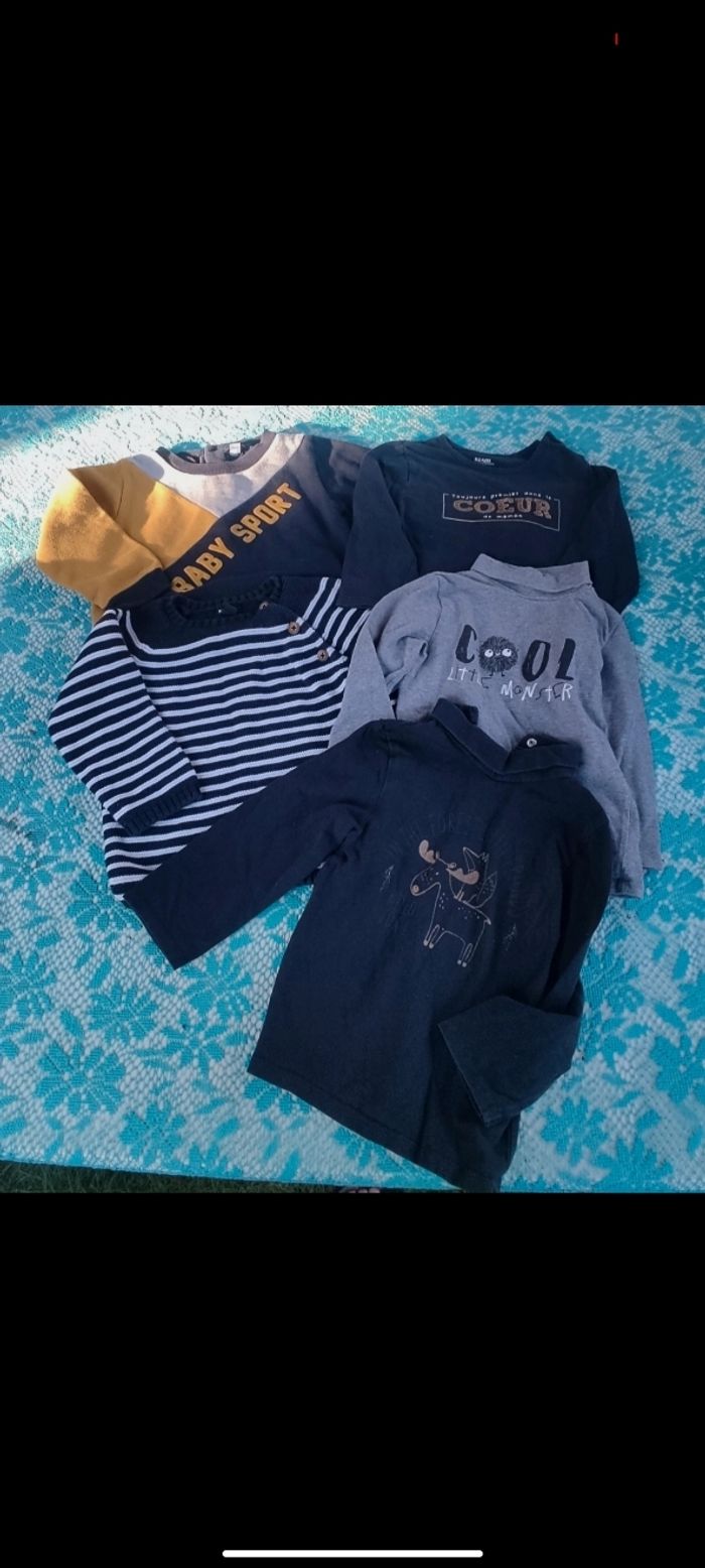 Pulls et tee-shirts manches longues