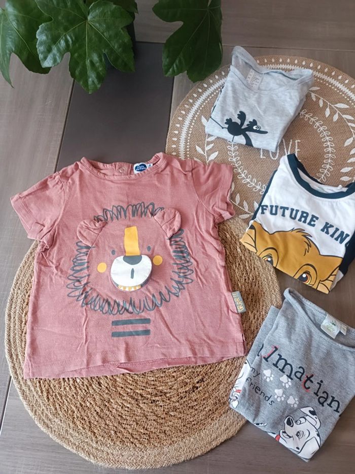 🐼 Lot Tee-shirts taille 18mois - photo numéro 5
