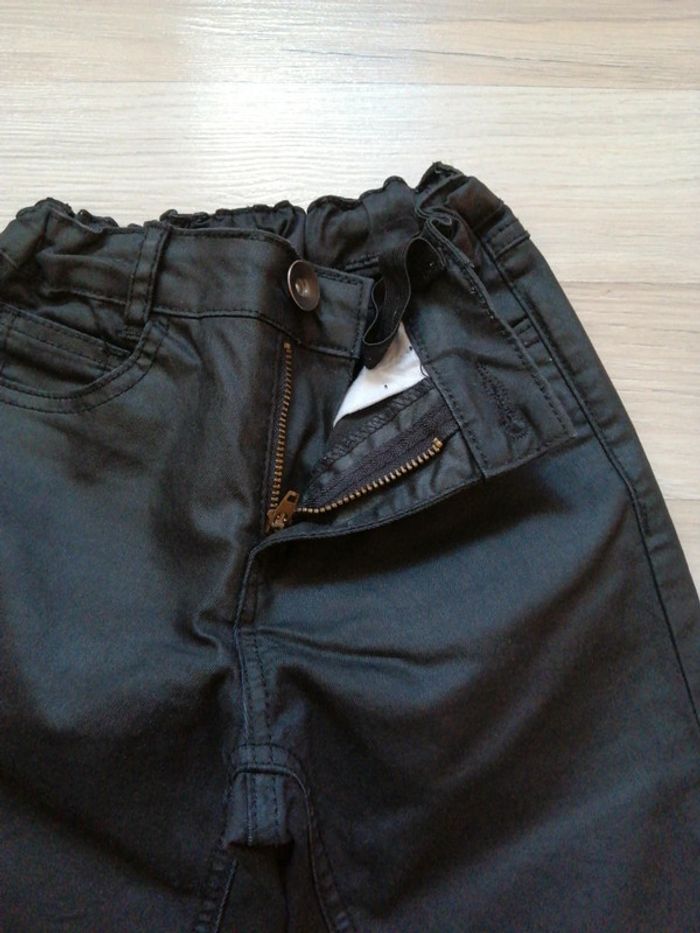 Jean huilé ceinture réglable - photo numéro 2