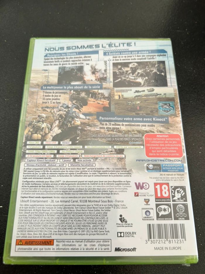Ghost Recon Future Soldier Xbox 360 - photo numéro 2