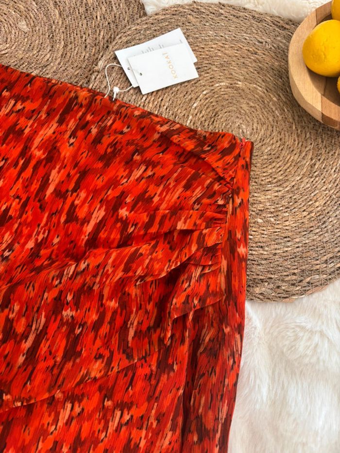 Jupe Kookaï orange taille 42 - photo numéro 2