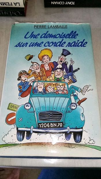 Une demoiselle sur une corde raide