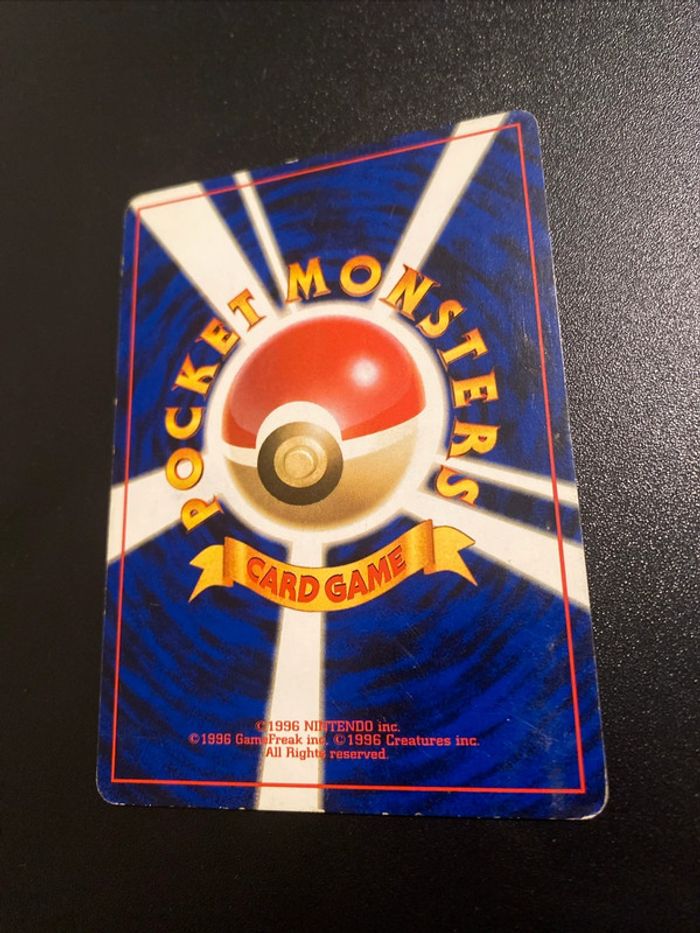 Pokemon Card TCG Rhydon No.112 Japanese Base Set - photo numéro 2