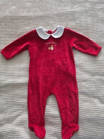 Pyjama de noel en 12 mois