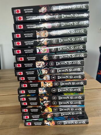 Lot 17 mangas Démon Slayer