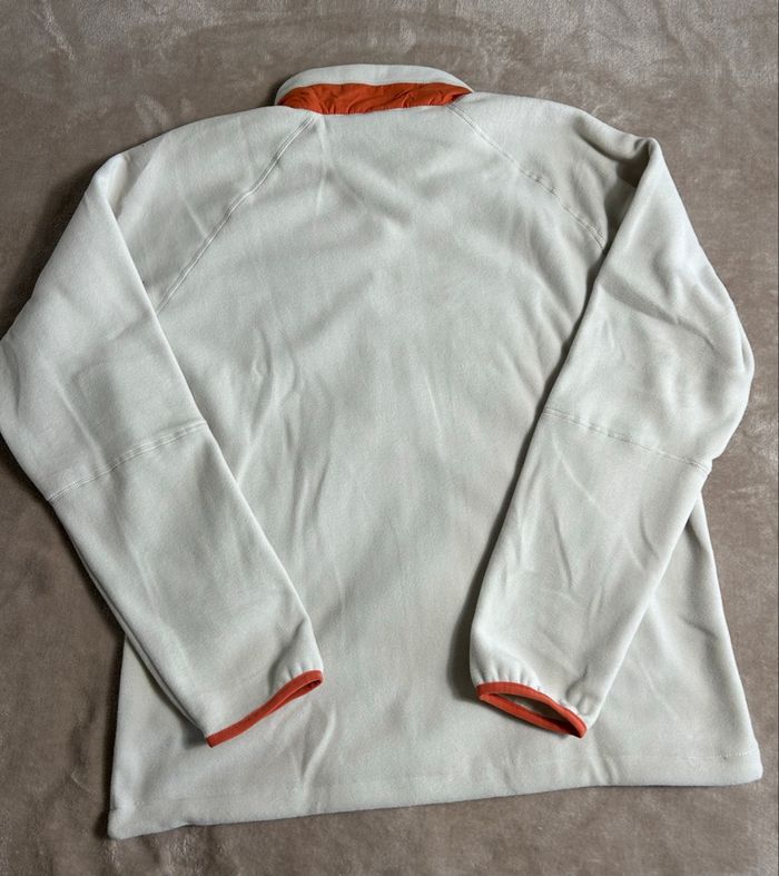 Polaire Columbia rapid expedition II blanc orange  taille XL - photo numéro 10