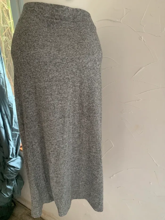 Jupe Tex longue grise pour l’automne taille L - photo numéro 5