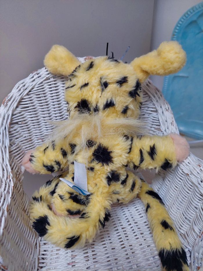 Nounours - peluche marsupilami ancienne d'après Franquin - photo numéro 3