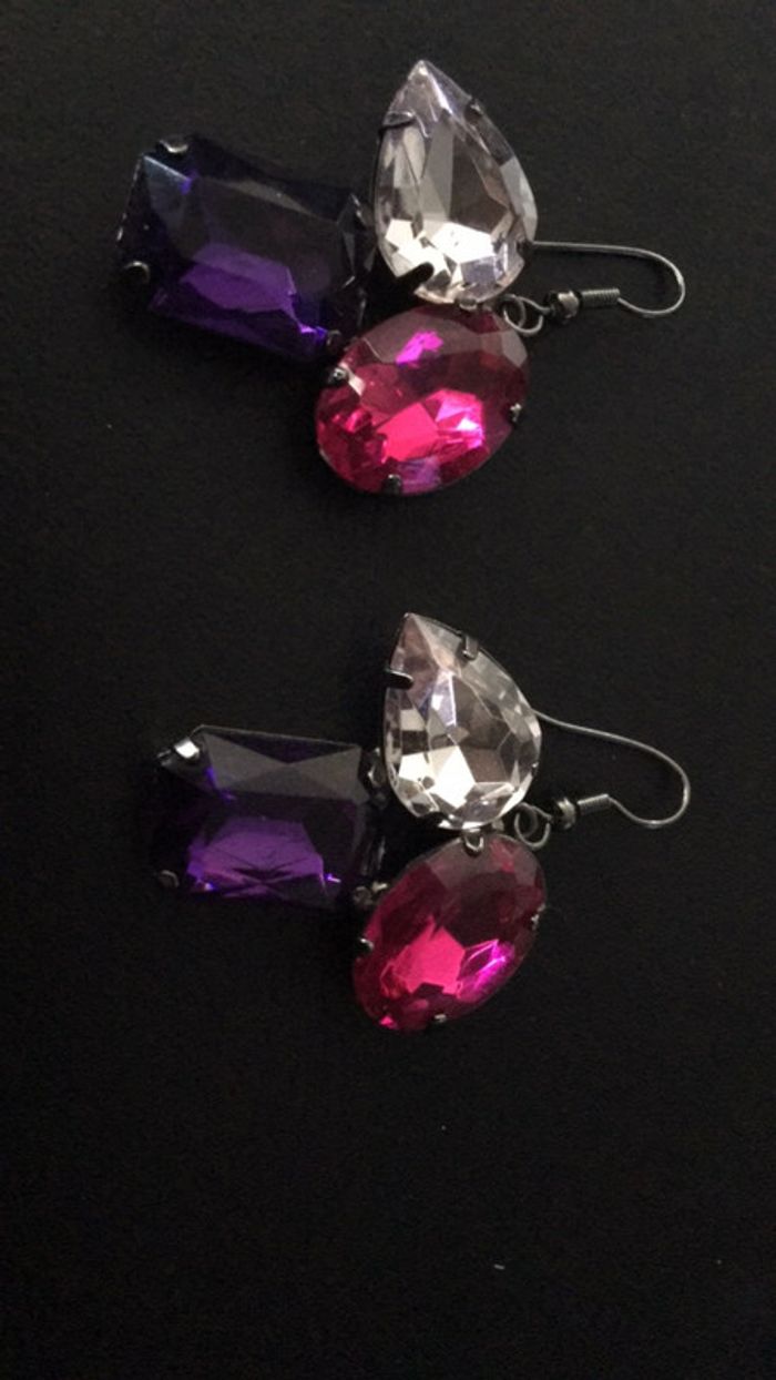 Boucles d’oreilles pendantes femme