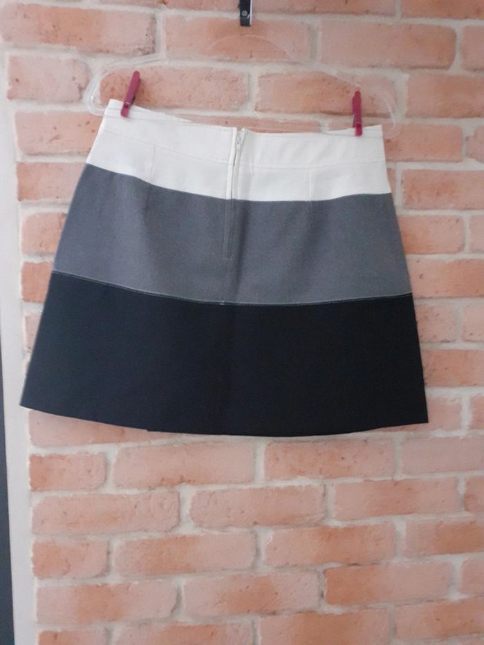 Tailleur jupe tricolore chic _ T40 et 44 - photo numéro 5