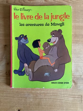 Livre « le livre de la jungle » Walt Disney