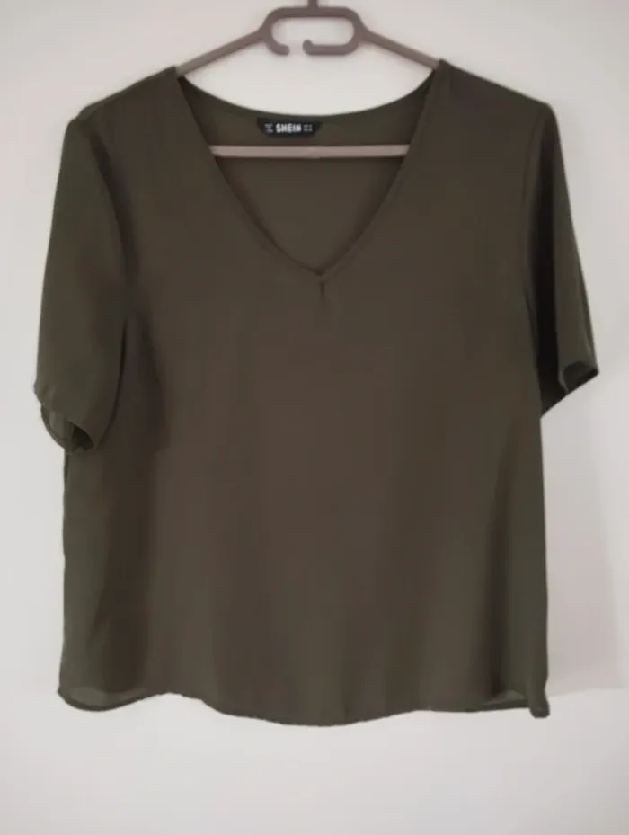 Blouse kaki