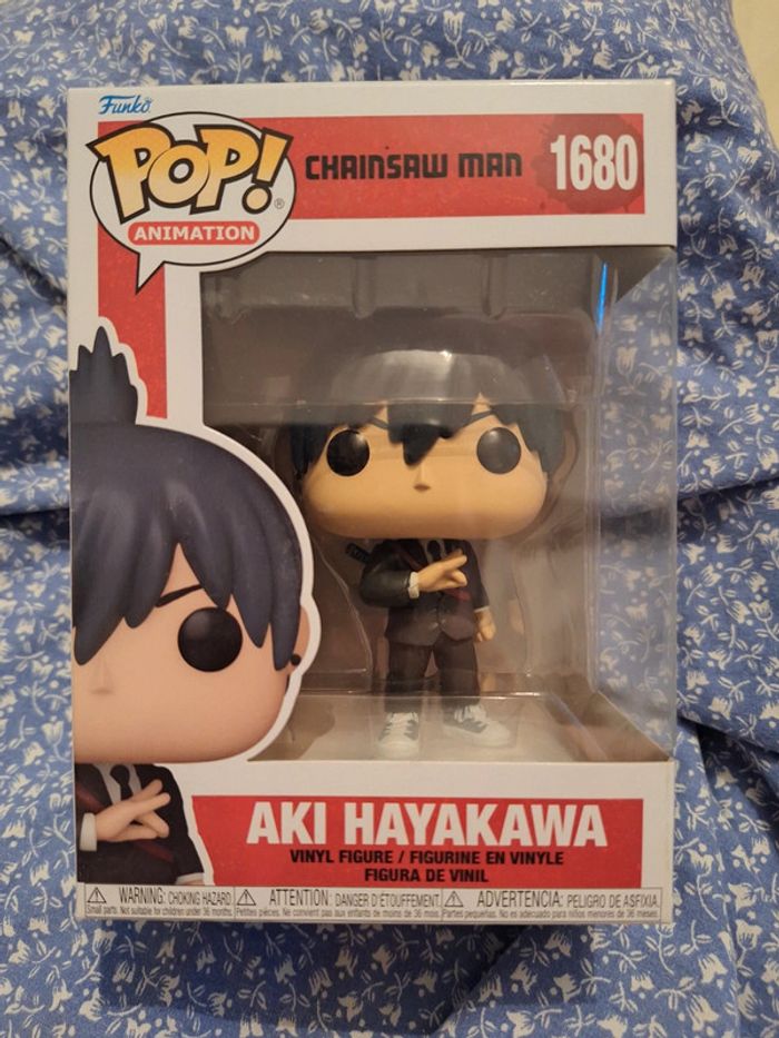 Funko pop chainsaw man aki hayakawa 1680