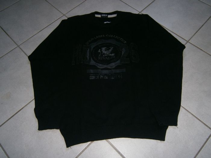 Pull ML noir RIVALDI Taille M - photo numéro 2