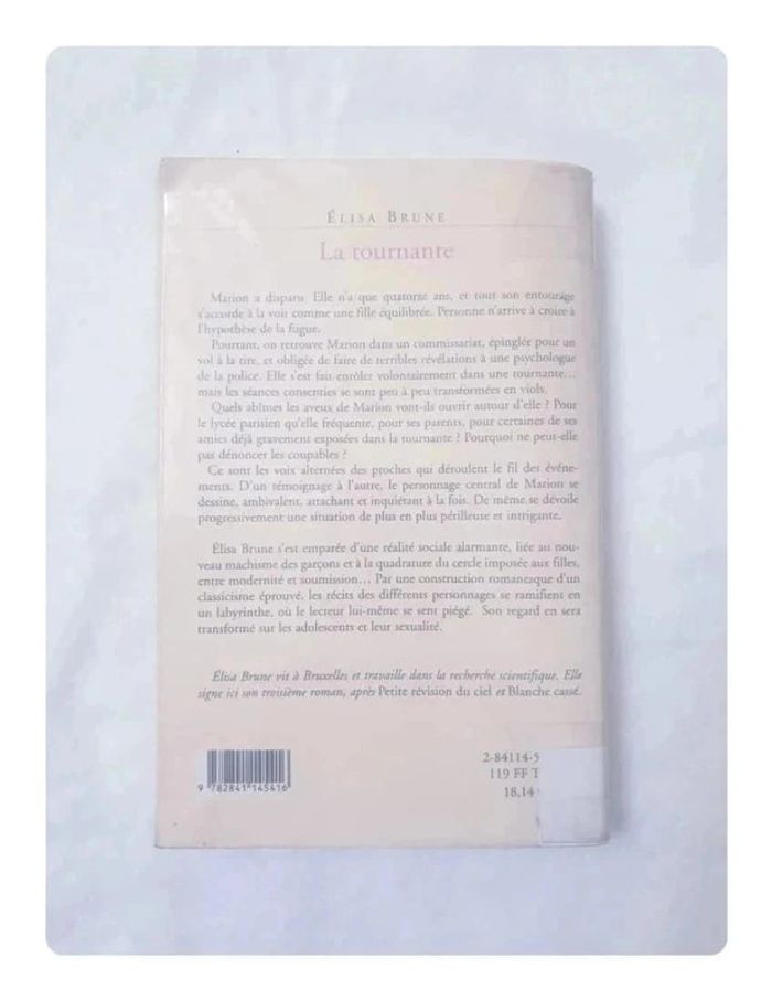 Livre La tournante - photo numéro 4