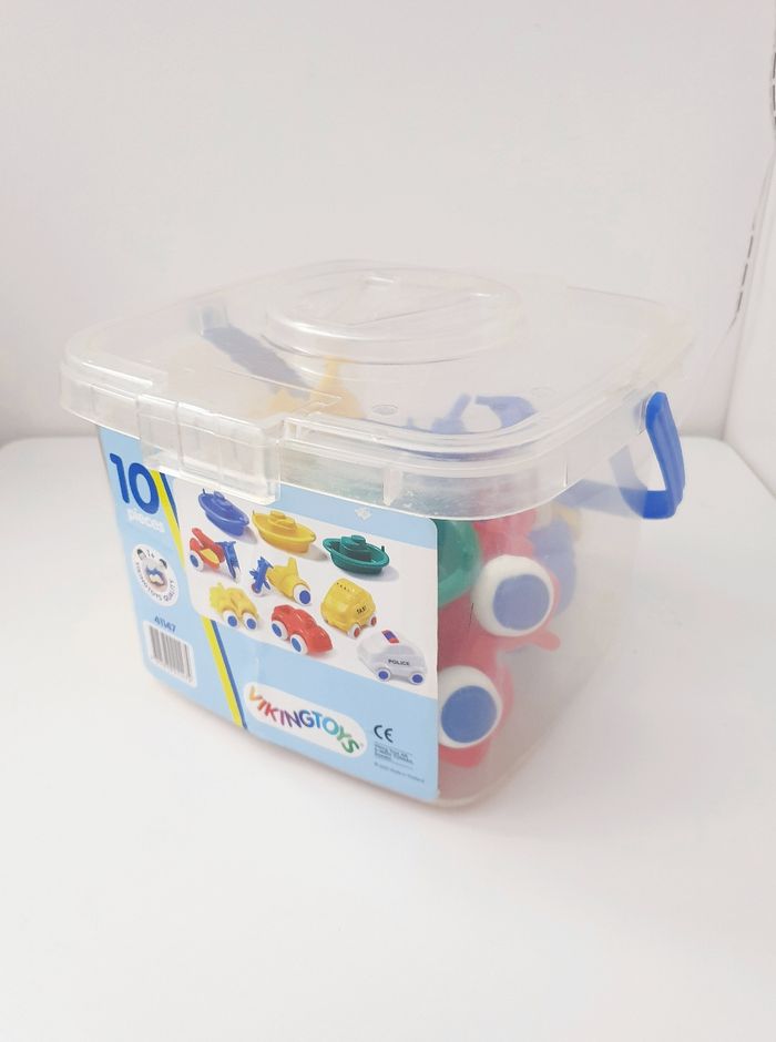 Lot véhicules 10 cm - Viking Toys