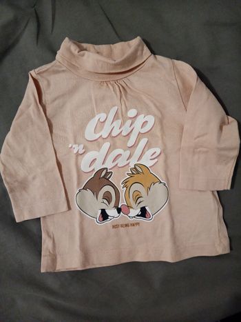 Haut ML "Chip'n dale" _ 3 mois 