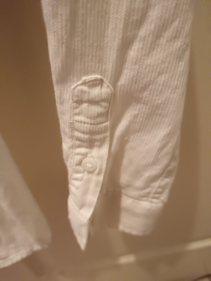 Chemise blanche manches longues 8 ans - photo numéro 5