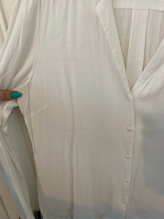 Chemise blanche fluide Camaïeu - photo numéro 2