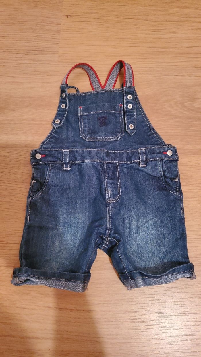 Salopette jean été