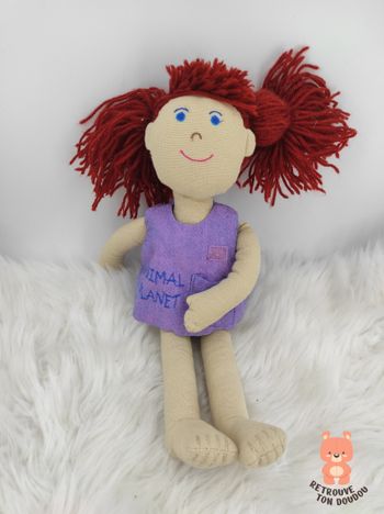 Poupée de chiffon Animal Planet