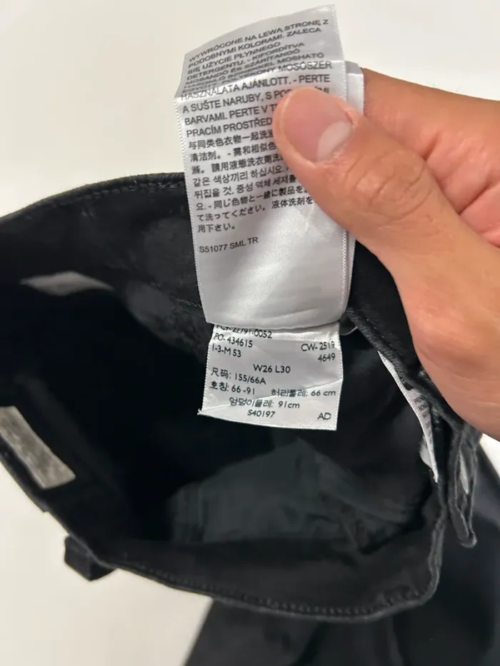 Jean Levi's Premium Femme Noir W26 L30 | Mile High Super Skinny | Taille FR36 | Très Bon État BP245 - photo numéro 8