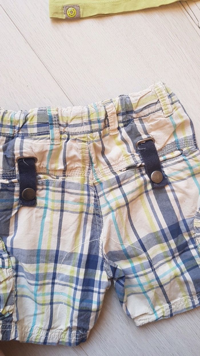 Ensemble 3 pièces estival garçon 4ans catimini zara - photo numéro 3