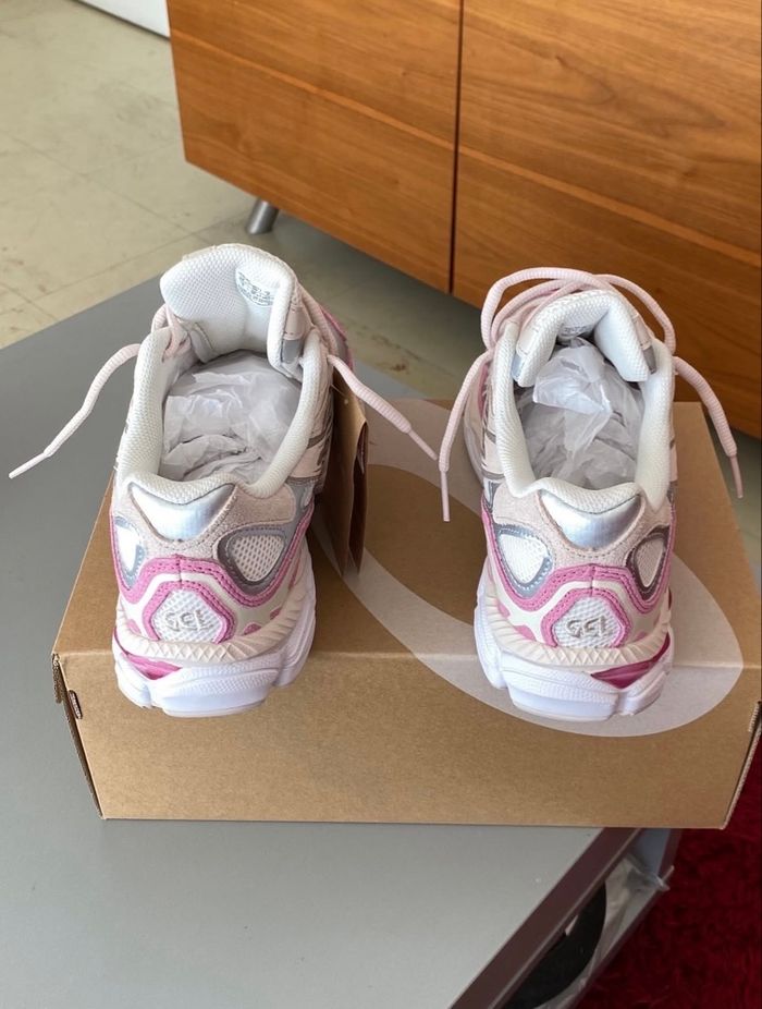 Asics gel nyc enfants rose blanche 37 - photo numéro 6