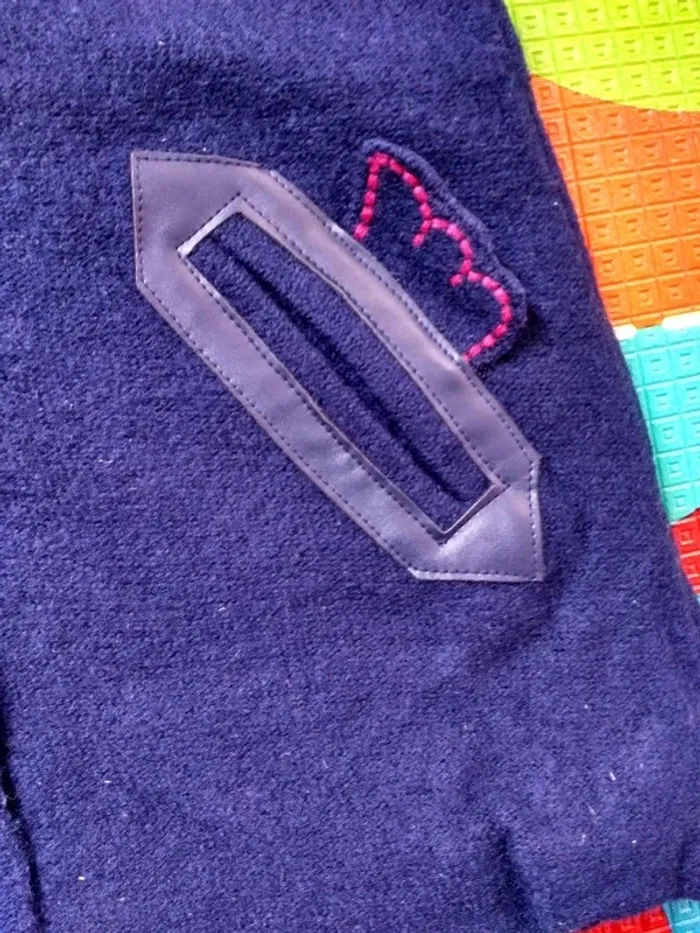 Manteau DPAM en laine bouillie 3 ans - photo numéro 4