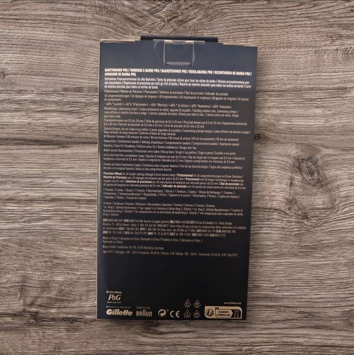Beard trimmer pro king c gillette - photo numéro 2