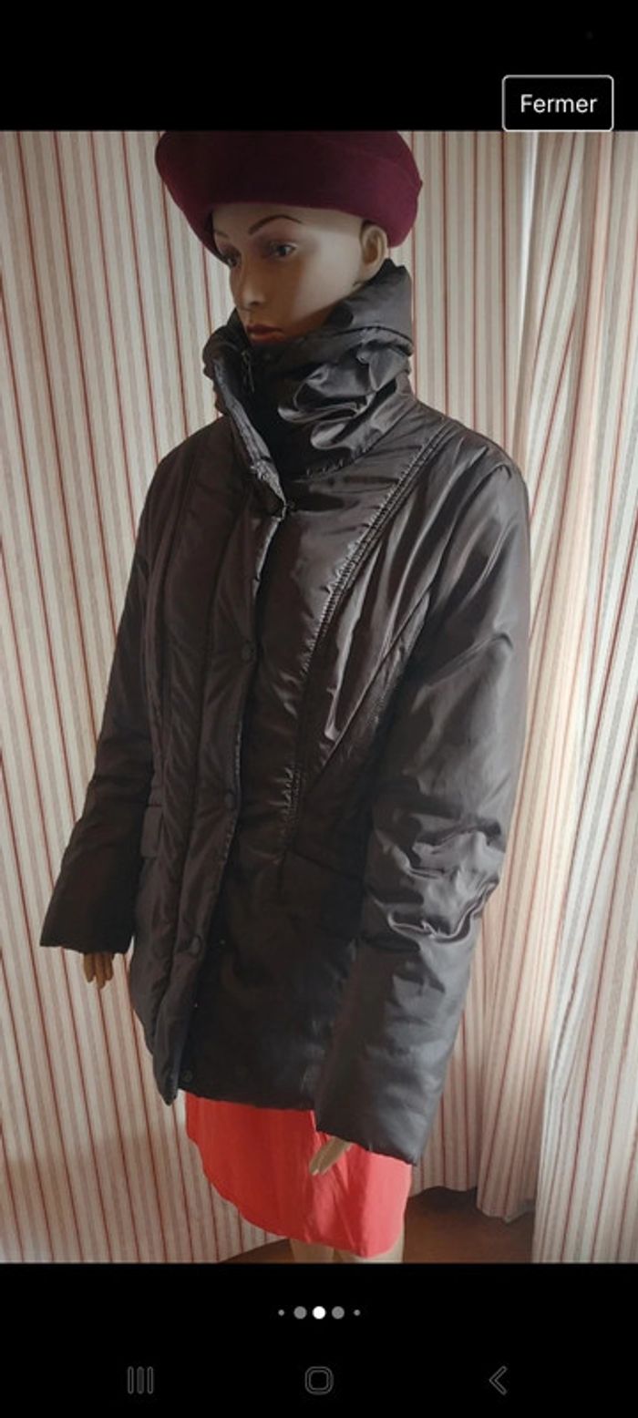 Doudounne Betty Barclay marron fr 44 - photo numéro 10