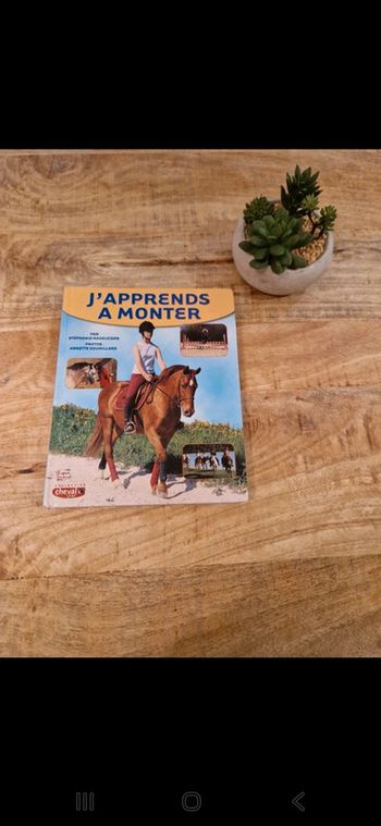 Livre équitation "J’apprends à monter"