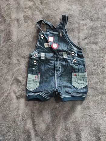 Salopette short