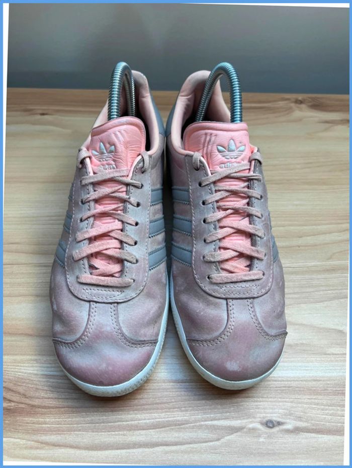 Adidas Gazelle Rose Suède – Pointure 37 1/3 Femme - photo numéro 8