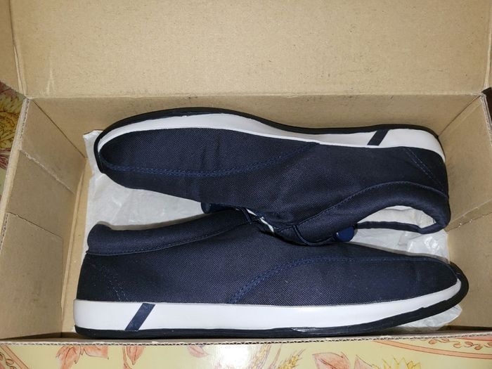 Sneaker marine toile LA REDOUTE T 36 - photo numéro 6