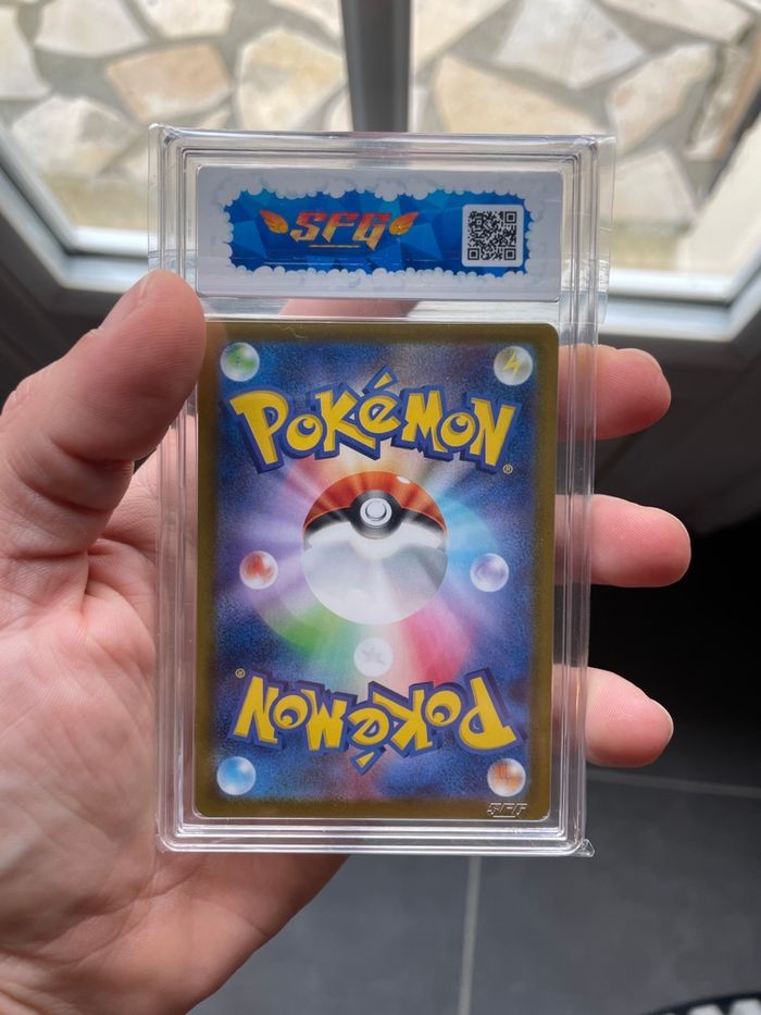 Pokémon carte gradée Couaneton AR SFG 9.5 - photo numéro 2