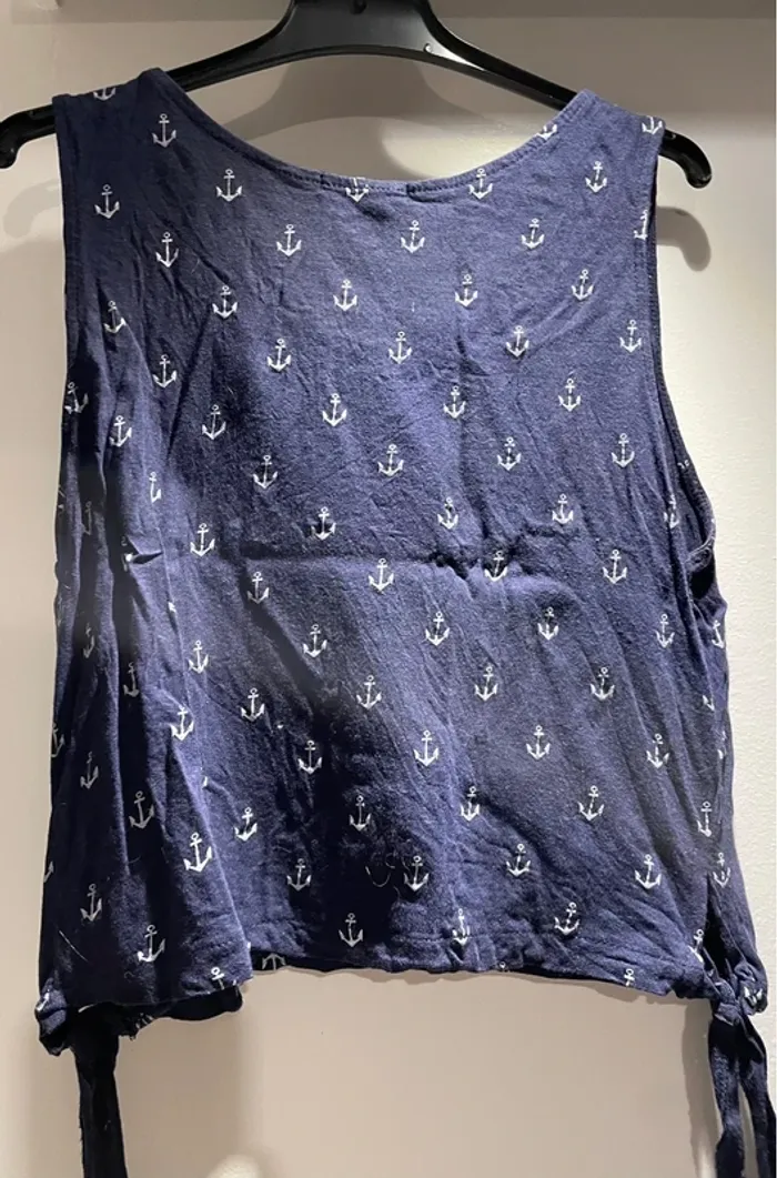 Lot débardeur et jean noir taille S - M - photo numéro 6