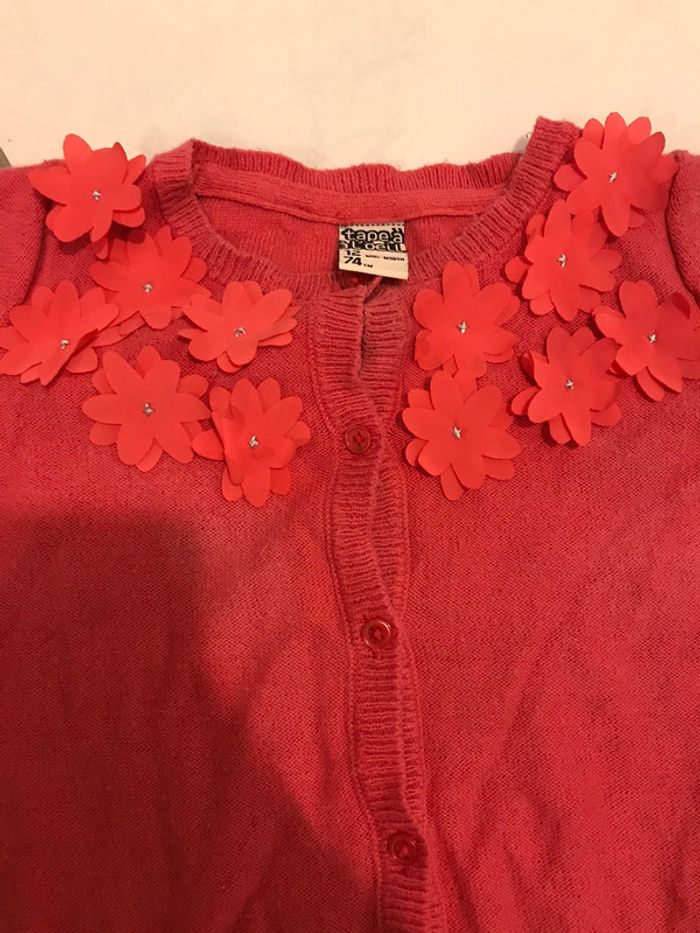 Gilet fleurs tape à l’œil - photo numéro 2