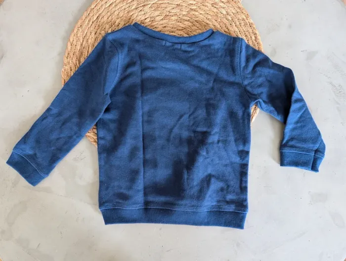Pull bleu neuf 24 mois - photo numéro 2