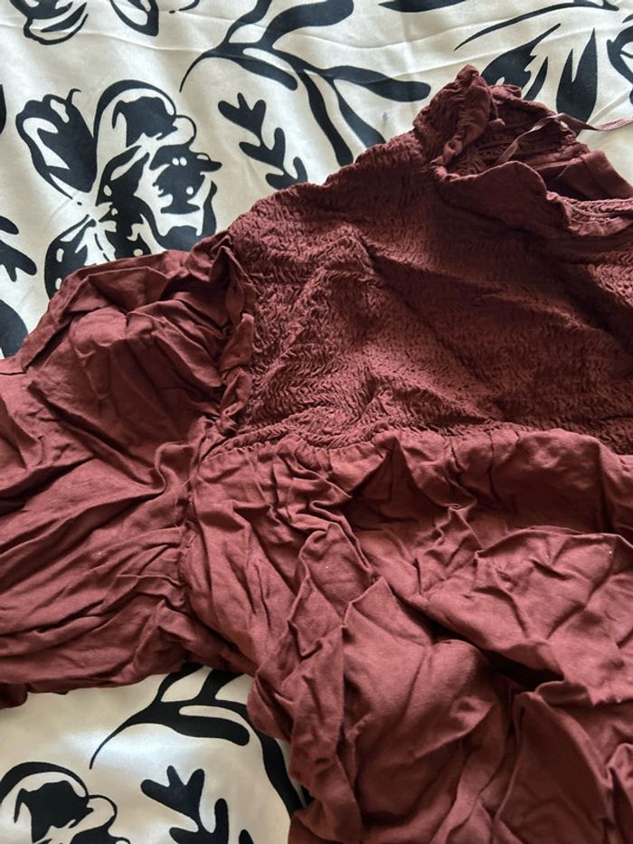 Blouse marron - photo numéro 3